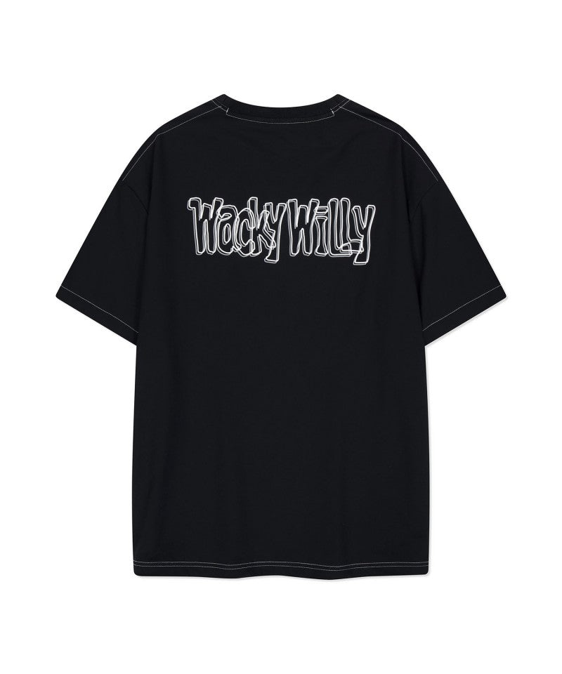 【WE ARE】韓國wacky Willy 車線短袖T恤 WA2502ST12