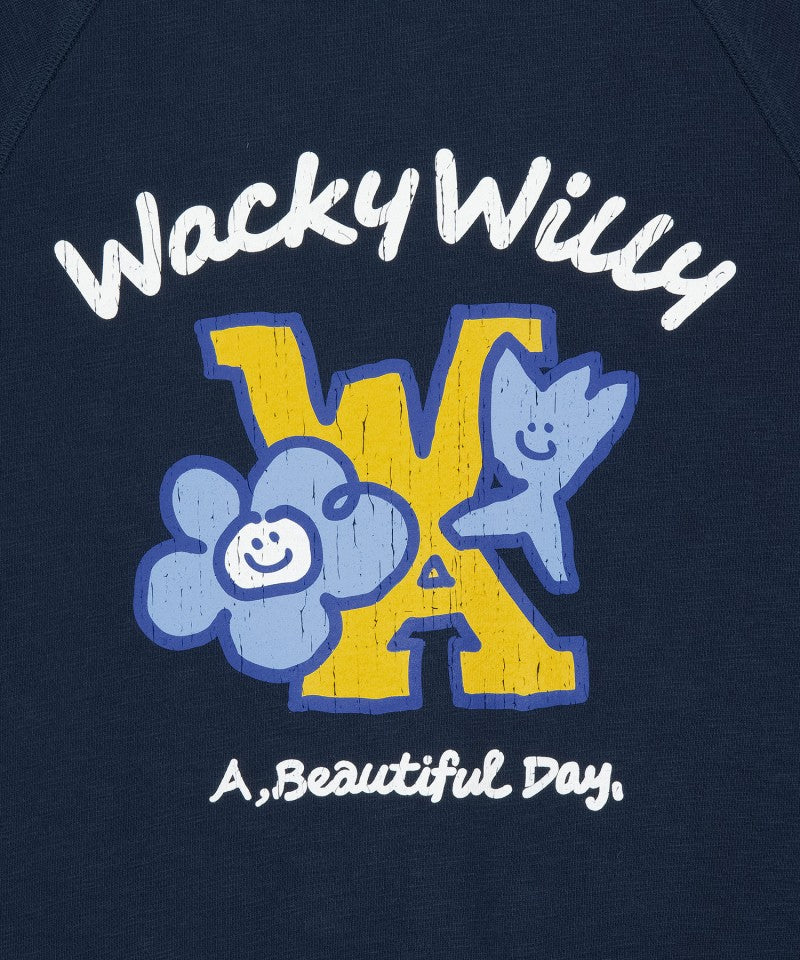 女款【WE ARE】韓國wacky Willy 美式大LOGO短袖T恤 WA2502ST76