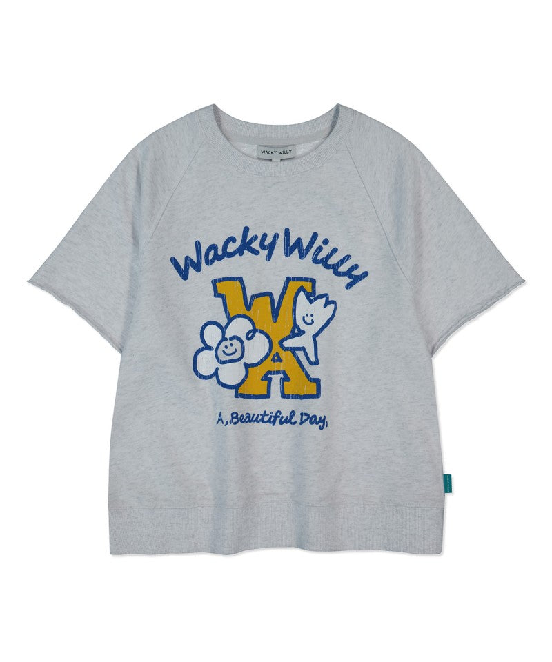 女款【WE ARE】韓國wacky Willy 美式大LOGO短袖T恤 WA2502ST76