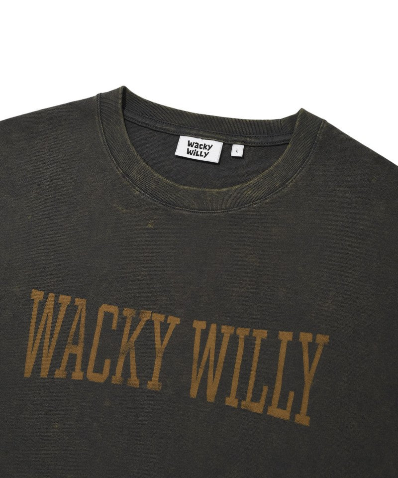 【WE ARE】韓國wacky Willy 大標短袖T恤WA2502ST13