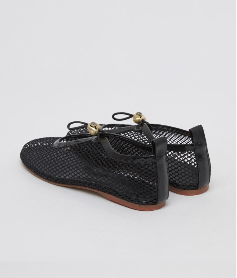 【WE ARE】韓國Archivepke Mesh luv string flat 網面平底鞋OK1DM25001