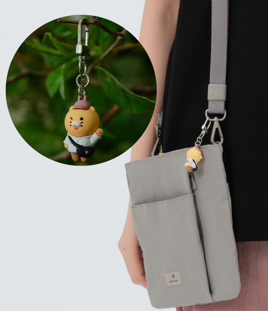 聯名款【WE ARE】韓國Snow Peak X Kakao Friends吊飾鑰匙扣S25SUFSU82