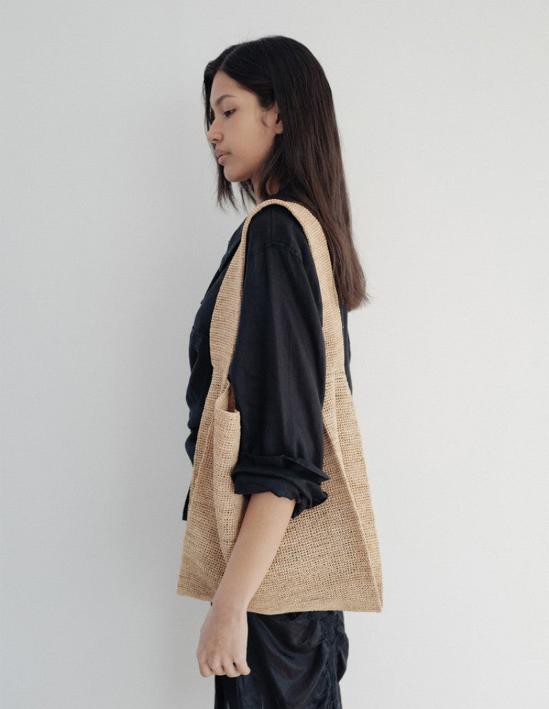 【WE ARE】韓國Archivepke Small took bag草編肩背包 OVBSX25103