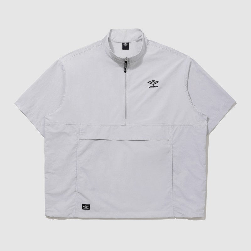 【WE ARE】韓國Umbro 經典半拉鍊短袖上衣UQ223CWT42