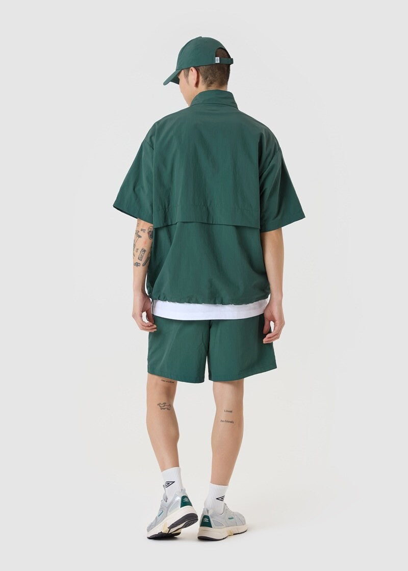 【WE ARE】韓國Umbro 經典半拉鍊短袖上衣UQ223CWT42