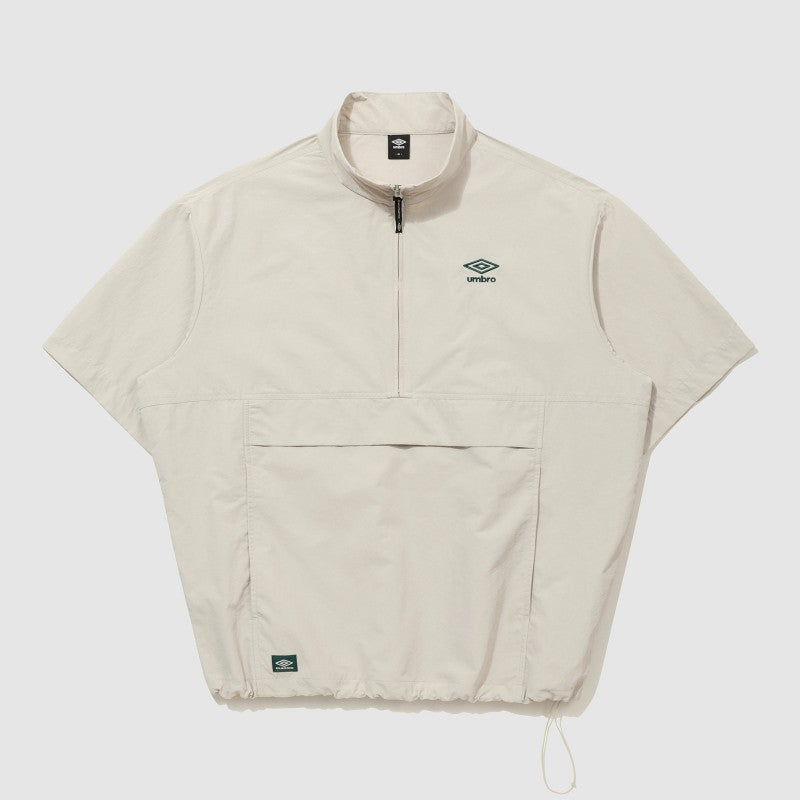 【WE ARE】韓國Umbro 經典半拉鍊短袖上衣UQ223CWT42
