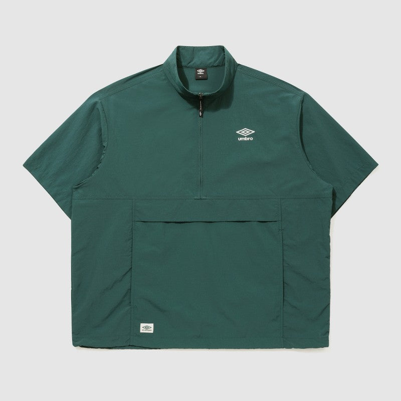 【WE ARE】韓國Umbro 經典半拉鍊短袖上衣UQ223CWT42