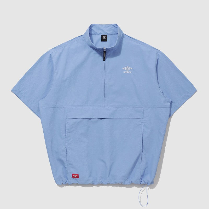 【WE ARE】韓國Umbro 經典半拉鍊短袖上衣UQ223CWT42