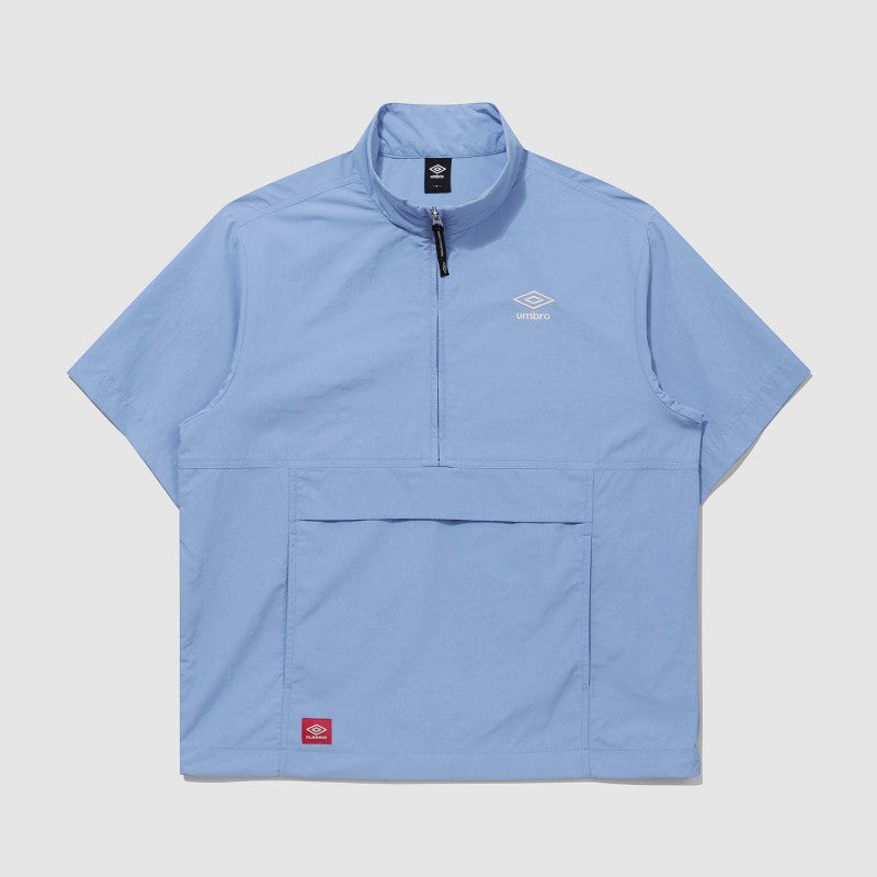 【WE ARE】韓國Umbro 經典半拉鍊短袖上衣UQ223CWT42