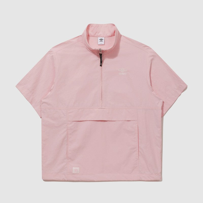 【WE ARE】韓國Umbro 經典半拉鍊短袖上衣UQ223CWT42