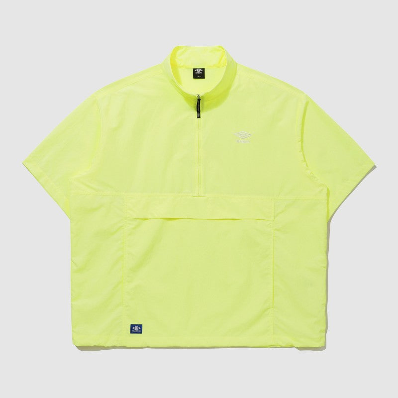 【WE ARE】韓國Umbro 經典半拉鍊短袖上衣UQ223CWT42