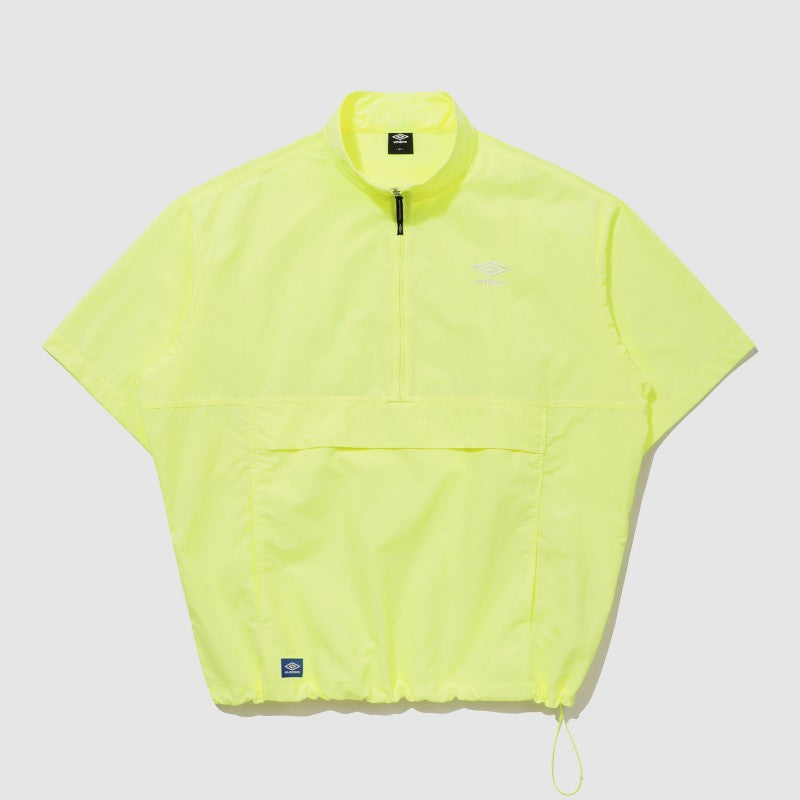 【WE ARE】韓國Umbro 經典半拉鍊短袖上衣UQ223CWT42