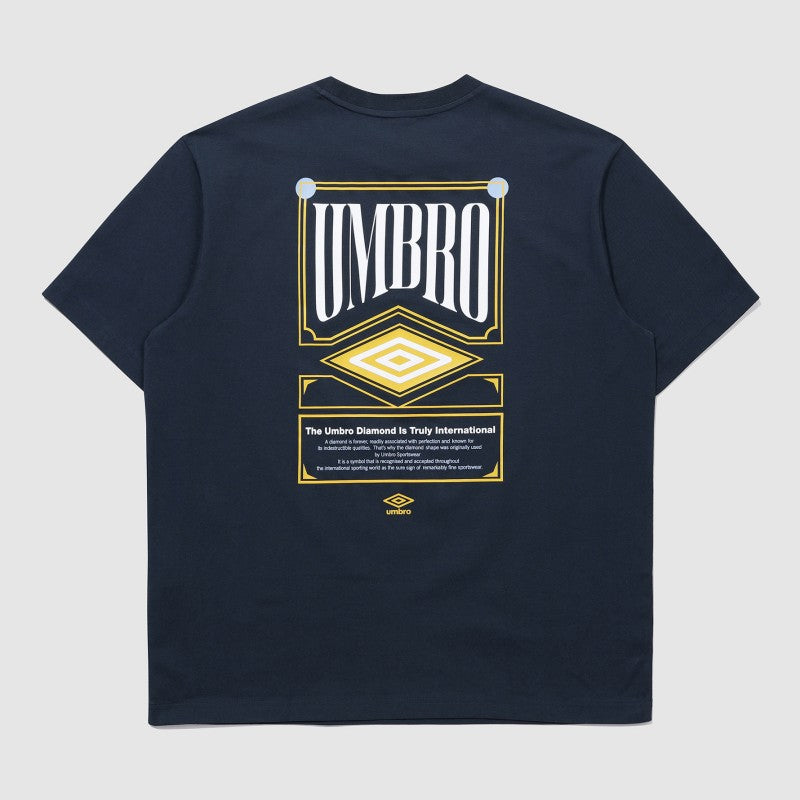 【WE ARE】韓國Umbro 背後大標快乾短袖T恤UQ121CRS31