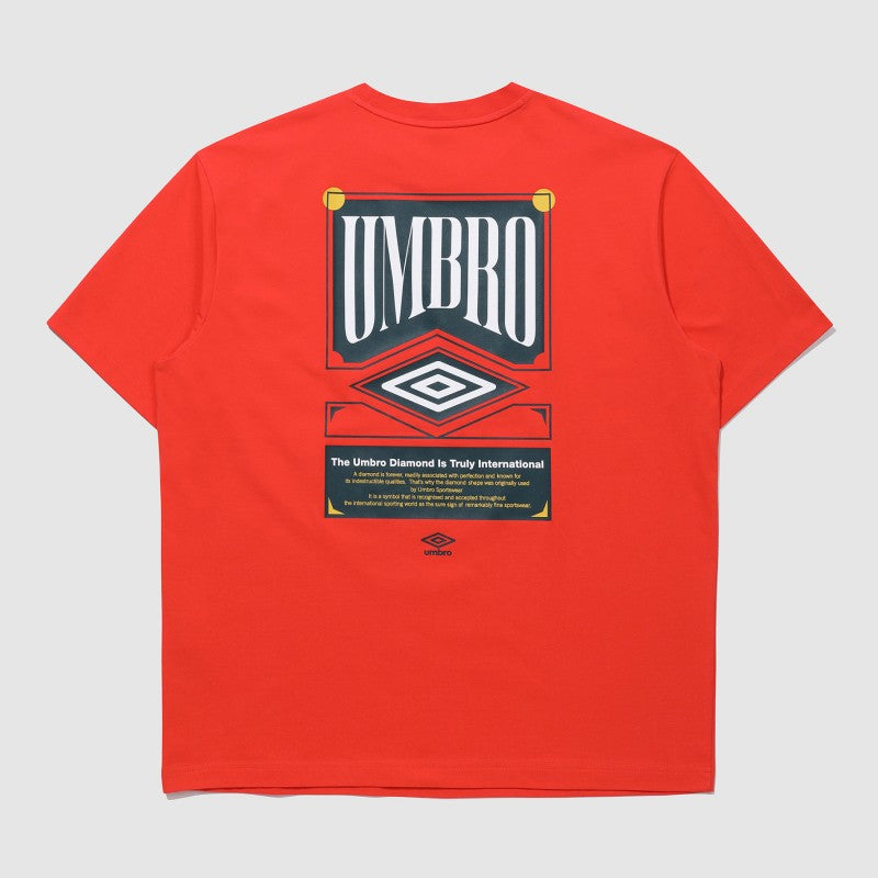 【WE ARE】韓國Umbro 背後大標快乾短袖T恤UQ121CRS31