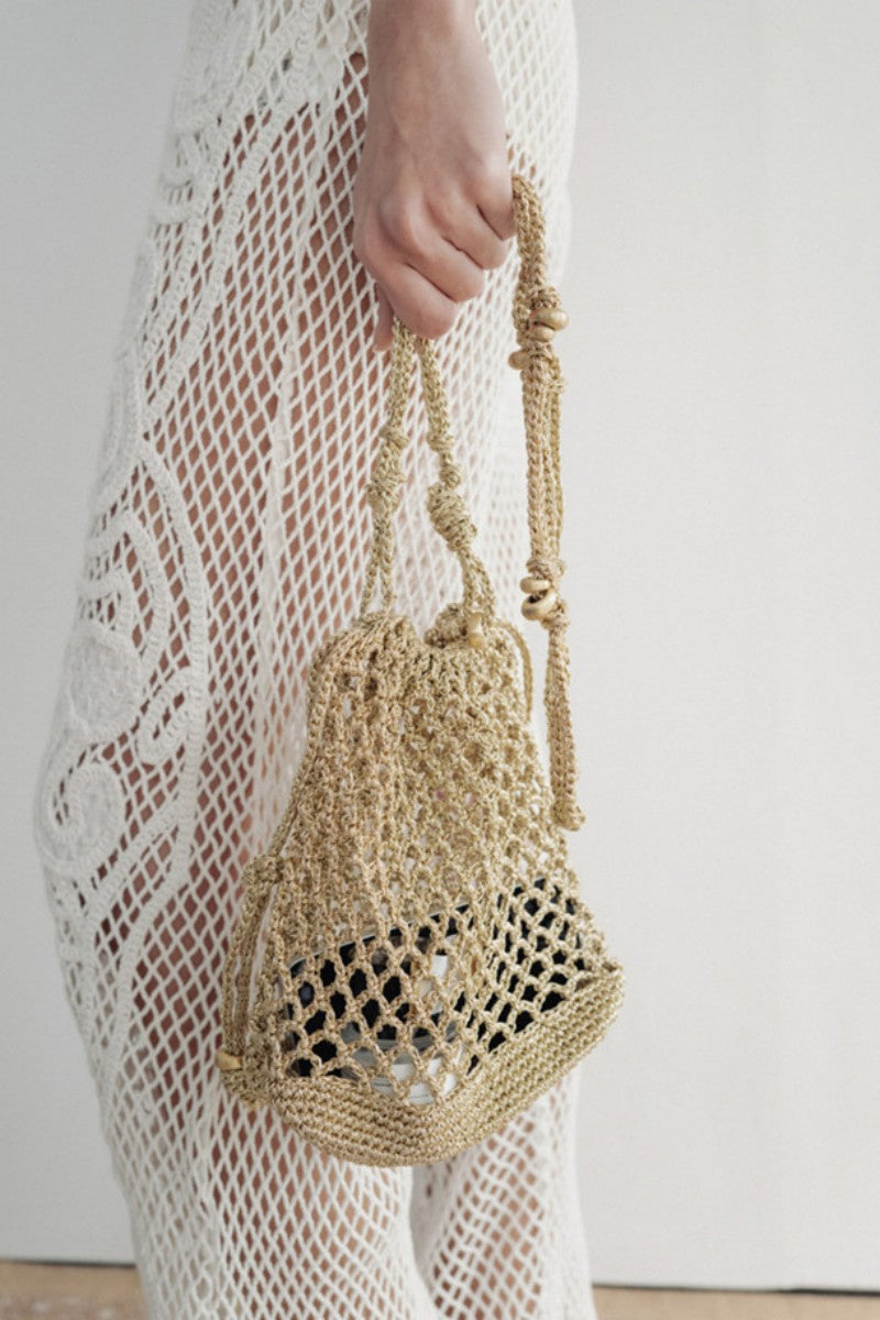 【WE ARE】韓國Archivepke Gem net pouch bag網兜單肩包OVBRM25101
