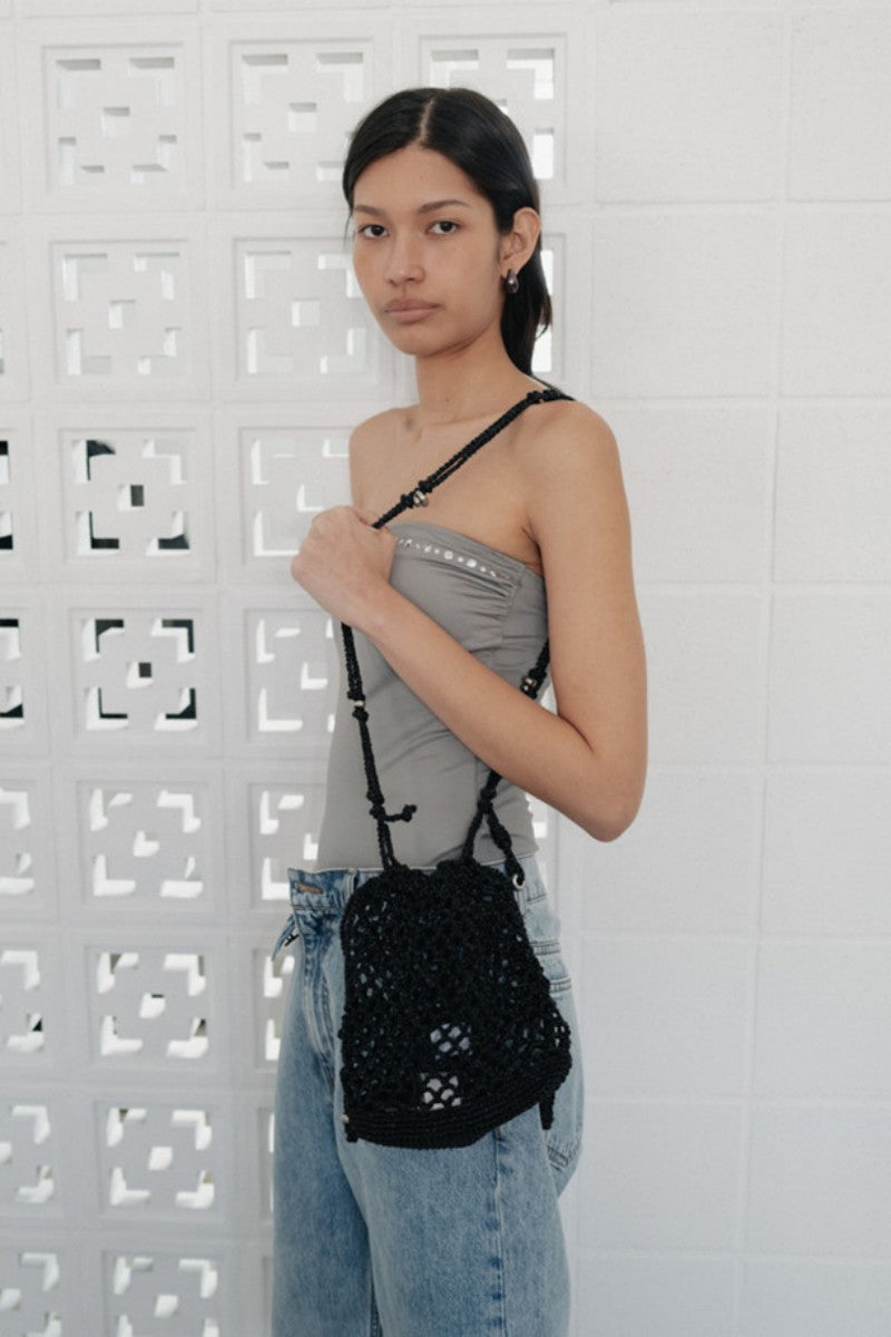 【WE ARE】韓國Archivepke Gem net pouch bag網兜單肩包OVBRM25101