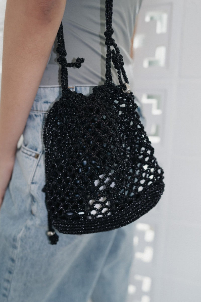 【WE ARE】韓國Archivepke Gem net pouch bag網兜單肩包OVBRM25101
