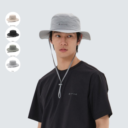 【WE ARE】韓國snow peak TASLAN涼感速乾 寬邊漁夫帽 S25SUFHA73