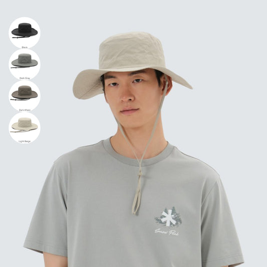 【WE ARE】韓國snow peak CAMPLE寬邊漁夫帽 S25ZUCHA19