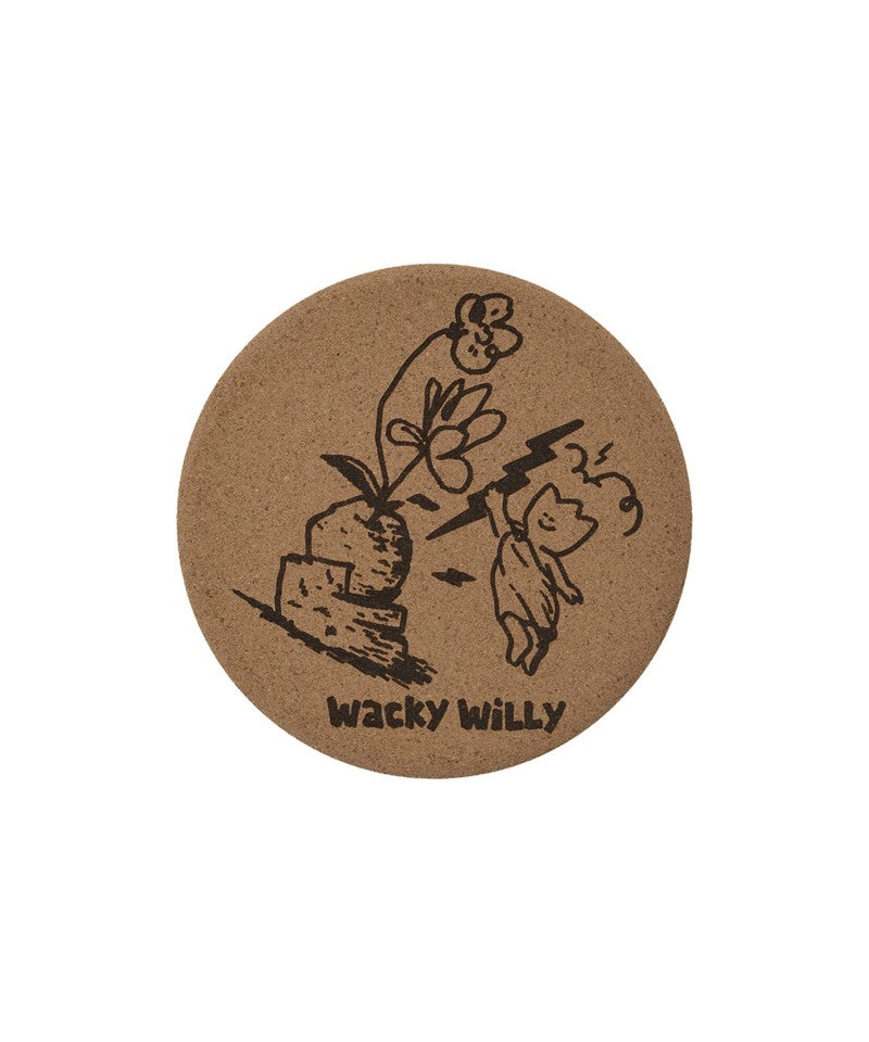 【WE ARE】韓國wacky Willy小飛人杯墊WA2501TC33