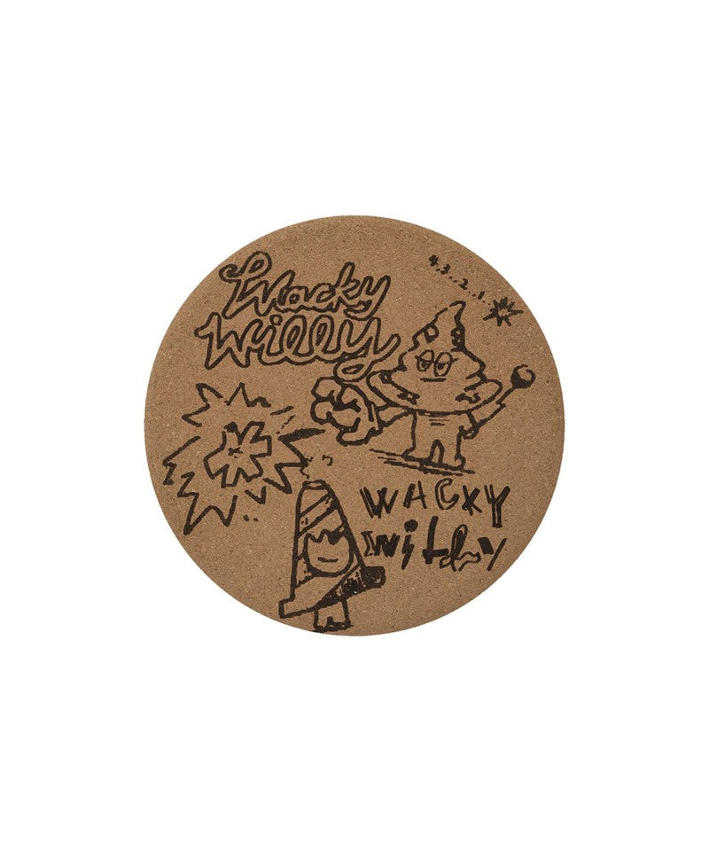 【WE ARE】韓國wacky Willy小飛人杯墊WA2501TC33