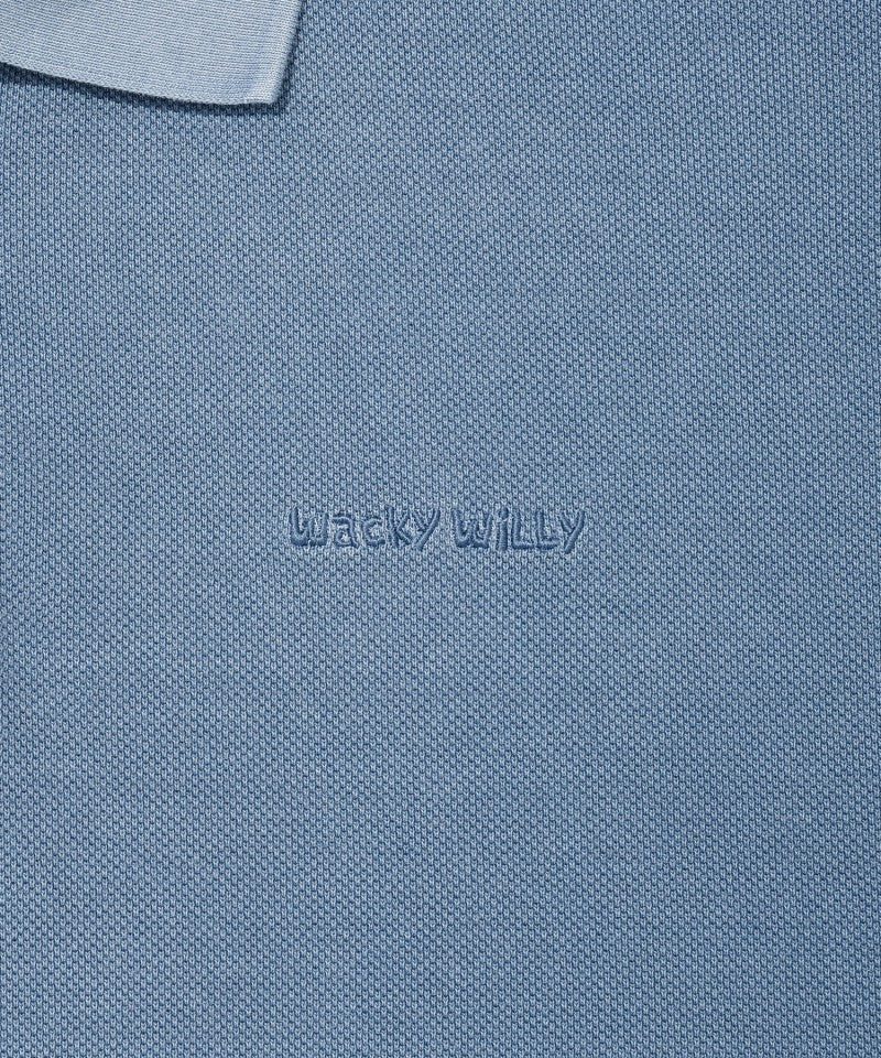 【WE ARE】韓國wacky Willy小飛人polo領T恤WA2502ST15