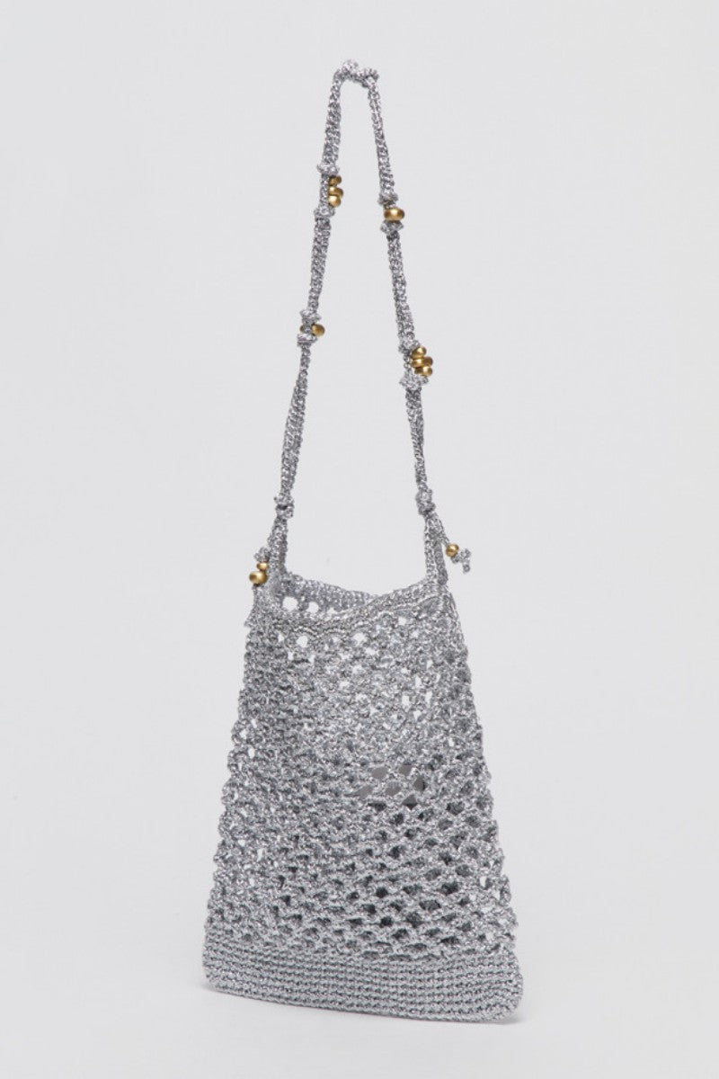 【WE ARE】韓國Archivepke Gem weaving bag網兜單肩包OVBSM25102