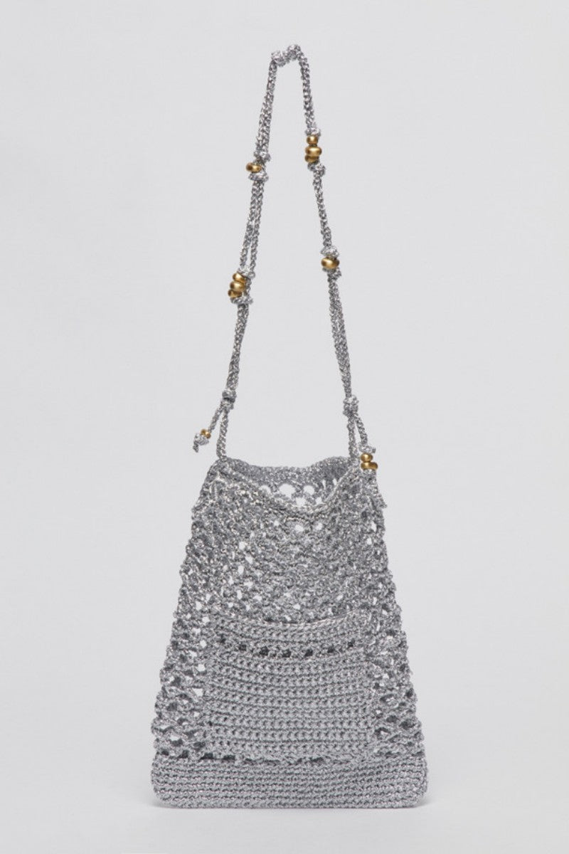 【WE ARE】韓國Archivepke Gem weaving bag網兜單肩包OVBSM25102