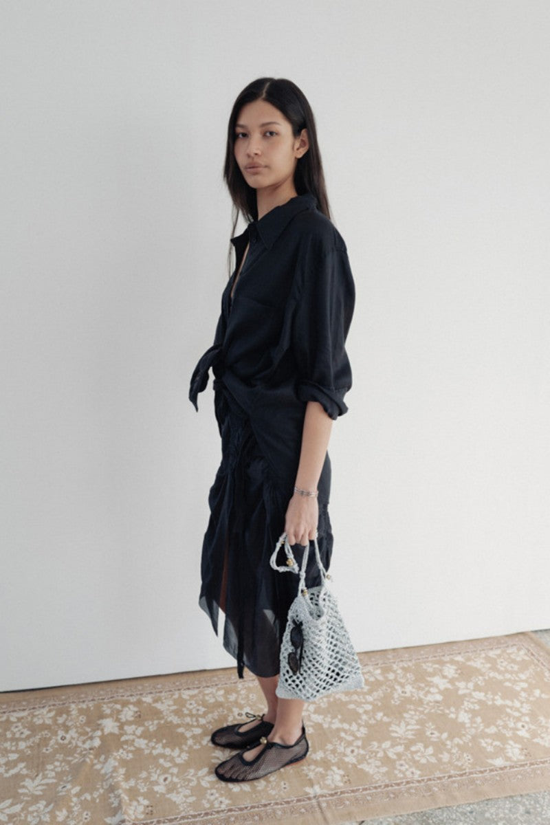 【WE ARE】韓國Archivepke Gem weaving bag網兜單肩包OVBSM25102