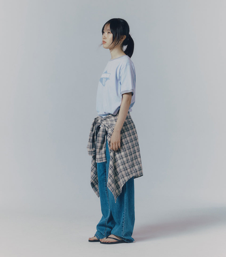 限時折扣 【WE ARE】韓國MMLG 復古滾邊短袖T恤 MMLGBE1THT022