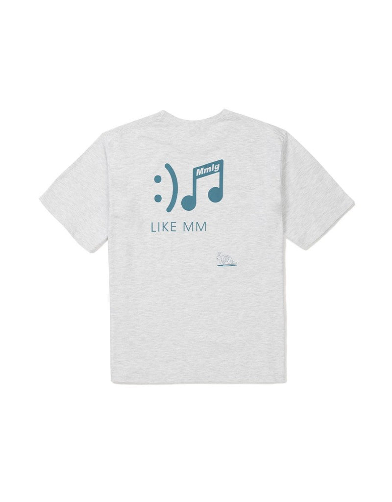 限時折扣 【WE ARE】韓國MMLG 笑臉音符短袖T恤 MMLGBE1THT048