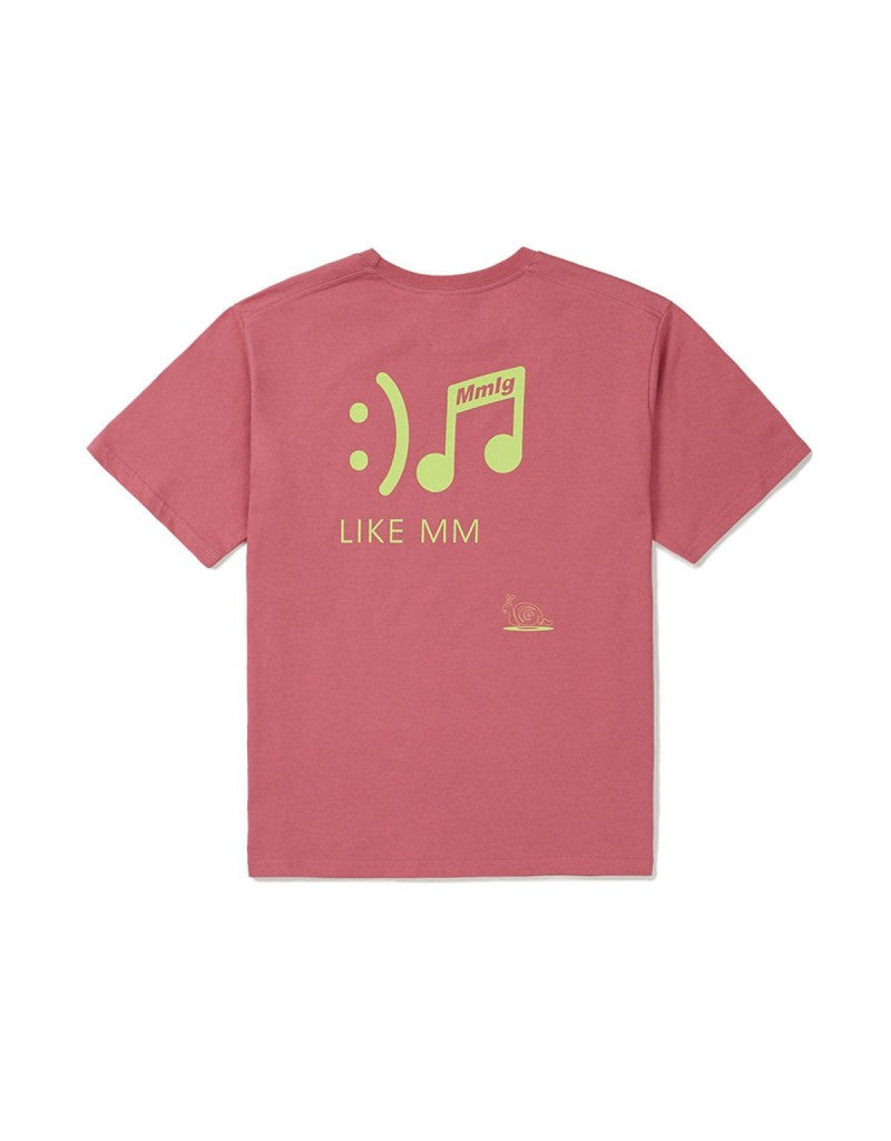 限時折扣 【WE ARE】韓國MMLG 笑臉音符短袖T恤 MMLGBE1THT048