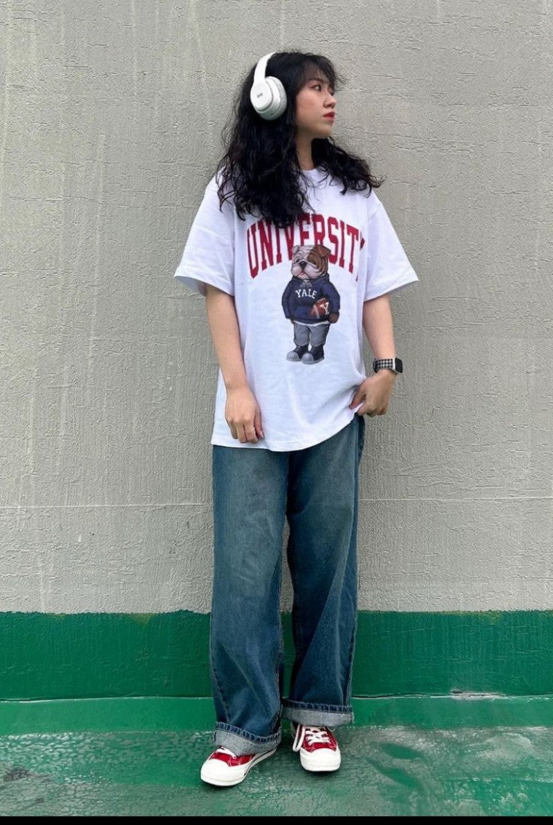【WE ARE】韓國YALE短袖T恤YFM1SS302S