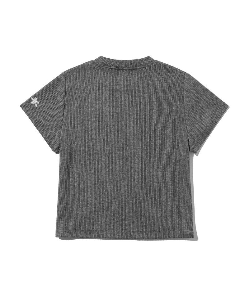 【WE ARE】韓國PHYPS 坑條短袖T恤PFM1SS212A