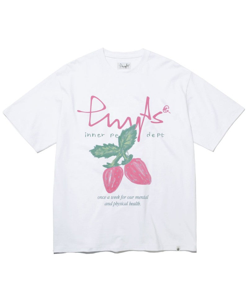 【WE ARE】韓國PHYPS 草莓短袖T恤 PFM1SS309S