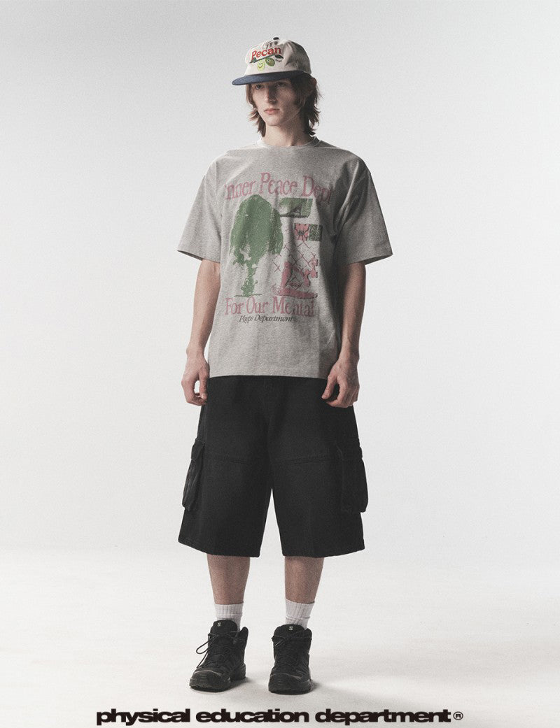 【WE ARE】韓國PHYPS 大樹短袖T恤PFM1SS315A