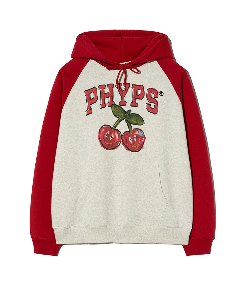 【WE ARE】韓國PHYPS 櫻桃帽T PFS1HD304S