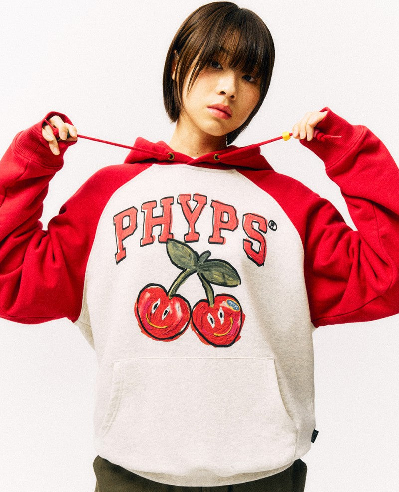 【WE ARE】韓國PHYPS 櫻桃帽T PFS1HD304S