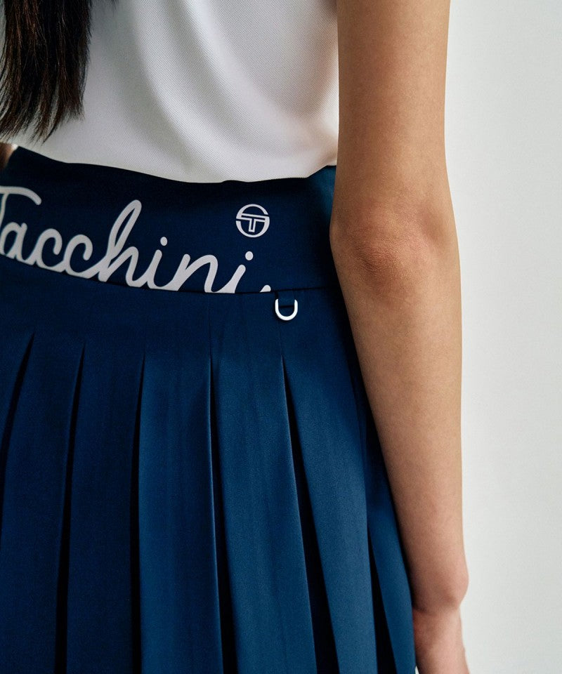 【WE ARE】韓國SERGIO TACCHINI後百褶半身裙TWSK22151