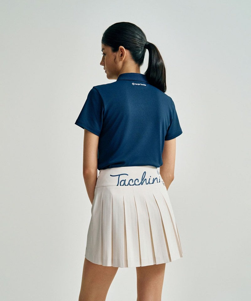 【WE ARE】韓國SERGIO TACCHINI後百褶半身裙TWSK22151