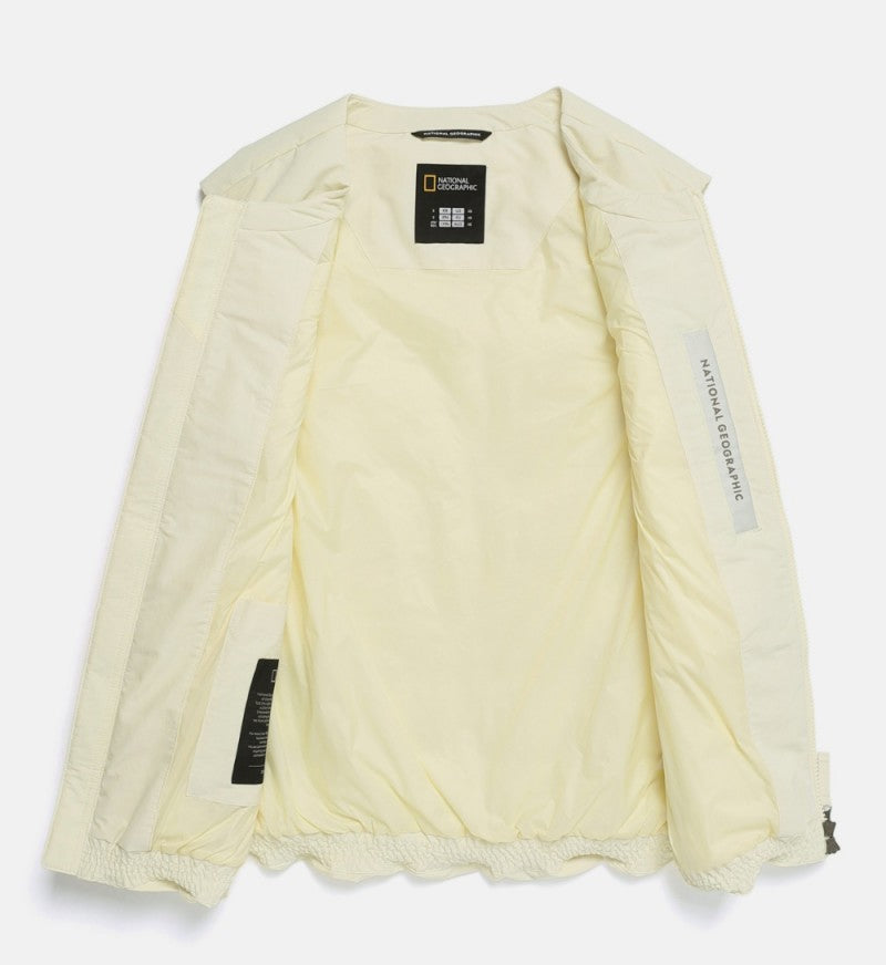 男女同款【WE ARE】韓國國家地理 輕量圓領鵝絨羽絨背心 N254UDV020