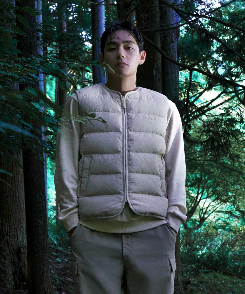 防彈少年團同款 男款【WE ARE】韓國snow peak雪峰羽絨服馬甲外套S25WMGDV60