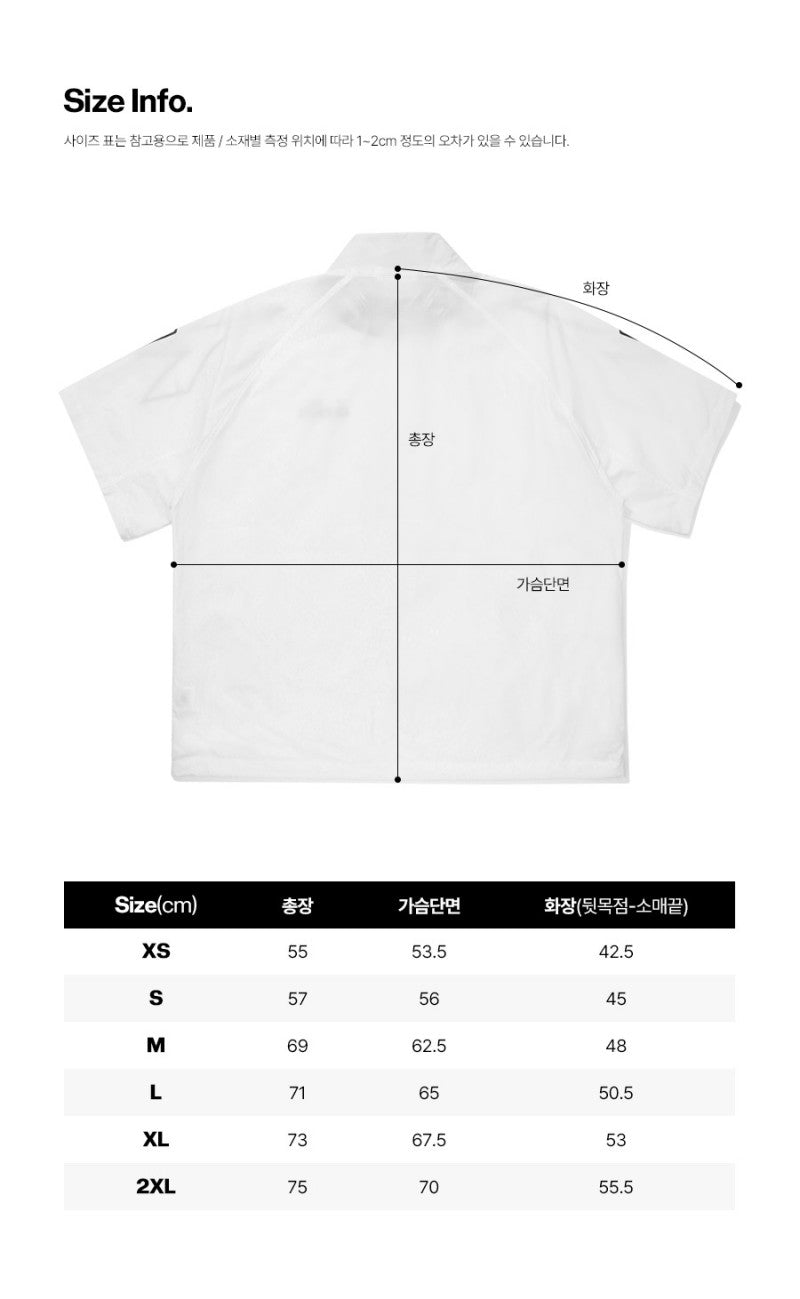 【WE ARE】韓國Diadora短袖拉鏈上衣D5323LPI42