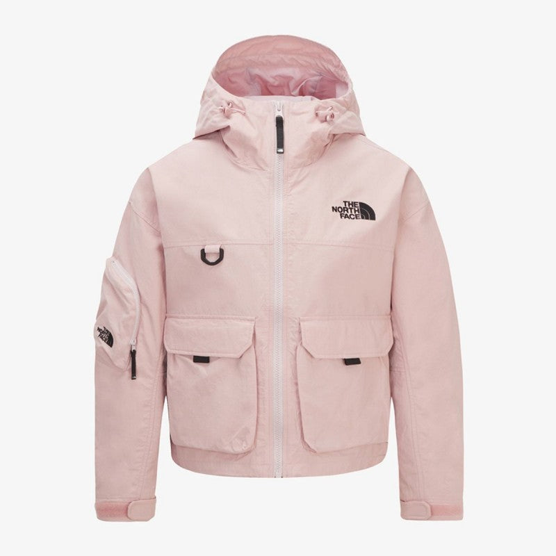 女款【WE ARE】韓國THE NORTH FACE 連帽防風外套NJ3BR34
