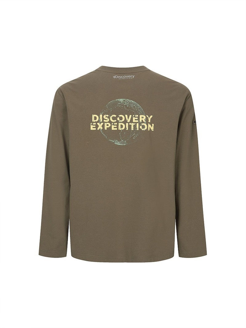 【WE ARE】韓國Discovery 月球長袖T恤DXRL2C054