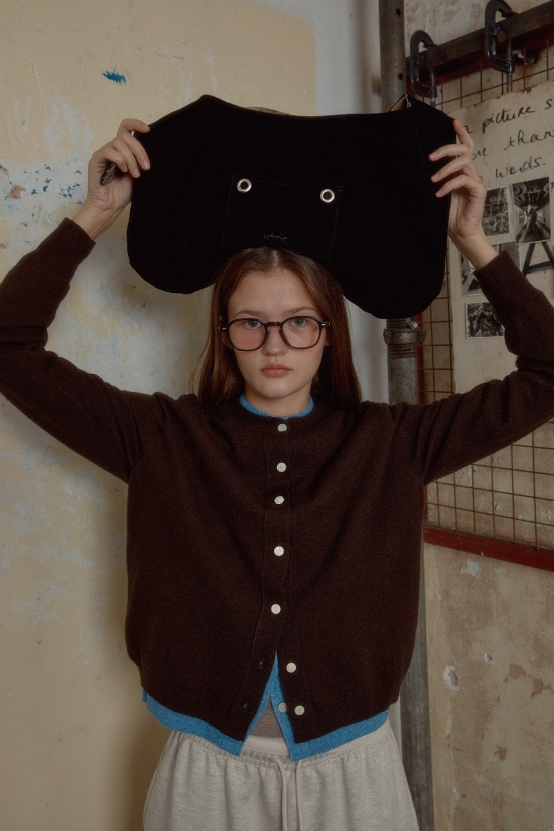 【WE ARE】韓國Leterie休閒針織開衫外套LRBASICLAYEREDCARDIGAN
