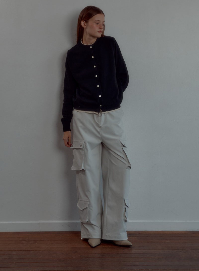 【WE ARE】韓國Leterie休閒針織開衫外套LRBASICLAYEREDCARDIGAN