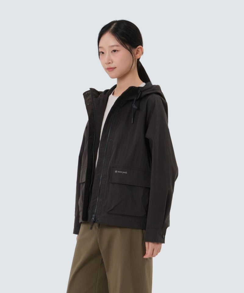 女款【WE ARE】韓國snow peak連帽風衣外套 S25FWDJK91