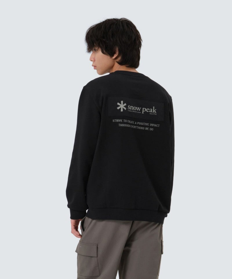 男款【WE ARE】韓國snow peak 背後大標大學T S25FMFHT24