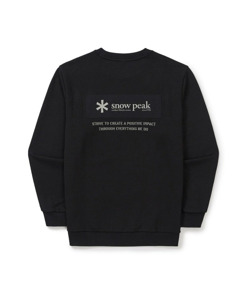 男款【WE ARE】韓國snow peak 背後大標大學T S25FMFHT24